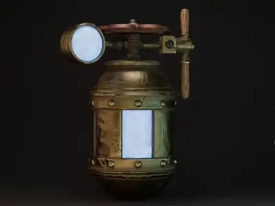 Granade Low-Poly  Low-poly 3D model