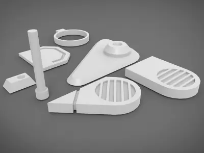 scifi kitbash project part 10 3D print model