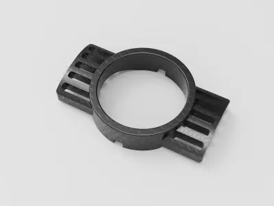 Grid part 3D model