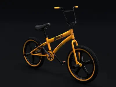BMX Bike 3D model