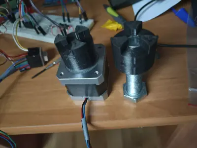 Claw Coupling and flexible clutch rotor Fi 5 mm mouting  3D model