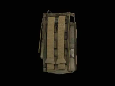 Radio Pouch Low-poly 3D model purchase