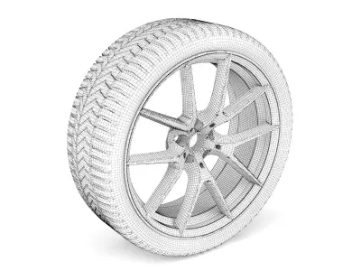 Wheel 16 3D model