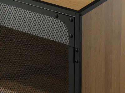 Malcomb Industrial Metal 3D model