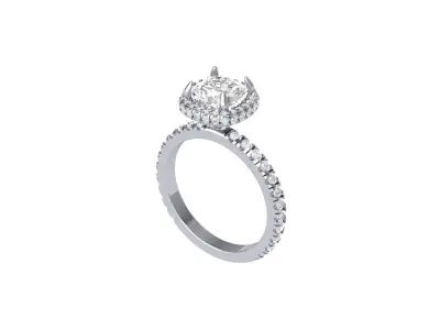 Wedding Ring  3D print model 309