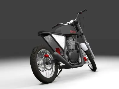 kgf bike 3D model
