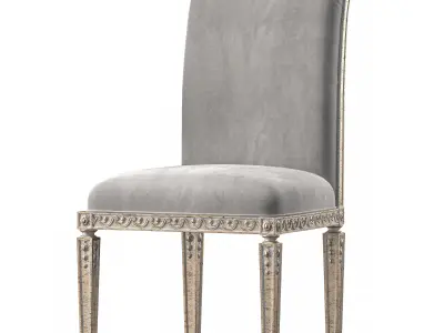 juliettes interiors italian chair art 147 3D model