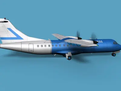 ATR  ATR-42-500 Air Express 3D model