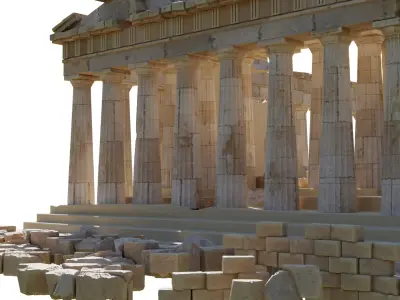 Parthenon - Acropolis 3D model