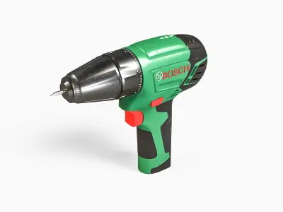 Bosch PSR 1080 LI Cordless Drill Driver 3D model