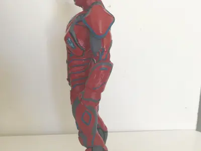 Power Ranger Red Ranger 250mm 3d print Free 3D print model