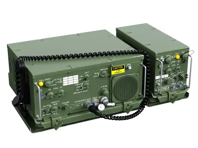 Radio System ANVRC-47 3D model