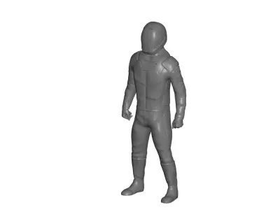 astronaut spacesuit 3D model