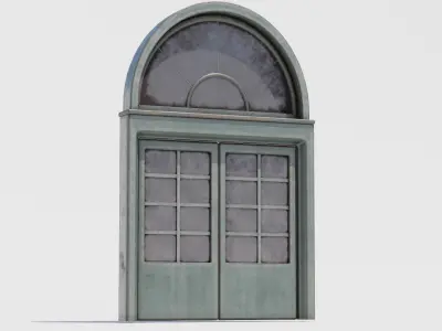Door 01 Low-poly 3D model