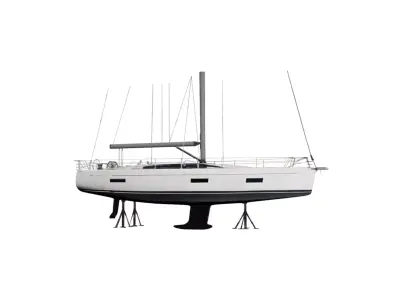 Sailboat Luxury Sailing Yacht 3D model