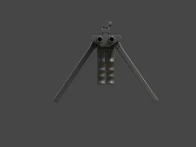 Zeckus Db Gun Design V1 and V2 Free 3D model