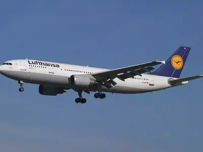 Airbus A300 3D model