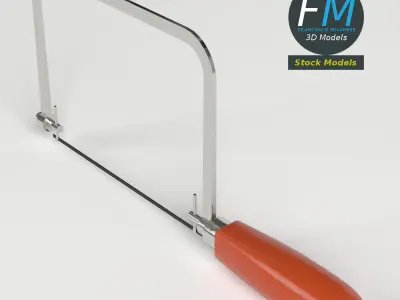 Coping saw 3D model