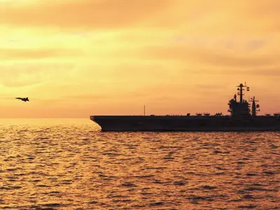 Aircraft Carrier 3D model 5