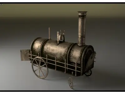 Metal toy Free 3D model