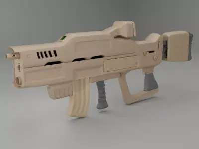 futur  weapon  3D model