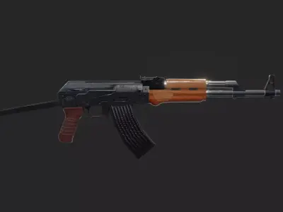 Ak-47 ak - rifle Free 3D model get