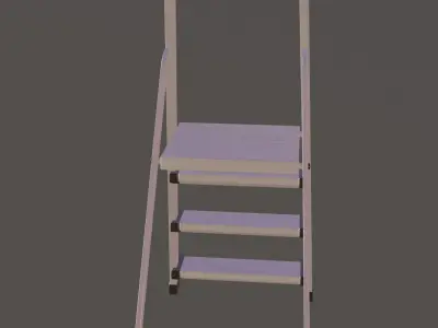 Stepladder 3D model