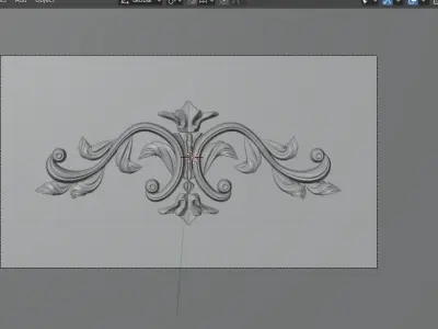 Ornament Element  Free 3D model