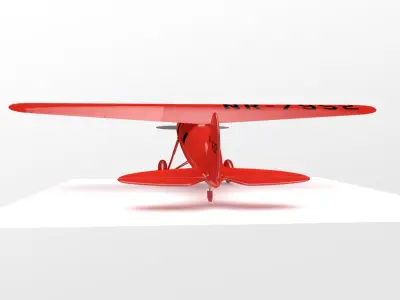 Amelia Earhart's Vega 5B 3D model