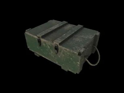 Crates Pack 1 Low-poly 3D model