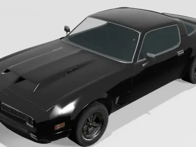 American Muscle  Free 3D model
