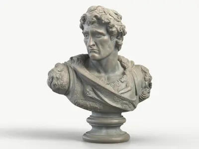 Classical Bust 001 3D model