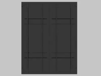 IOS container Box Free 3D model