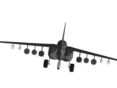 Sukhoi Su-25 3D model order