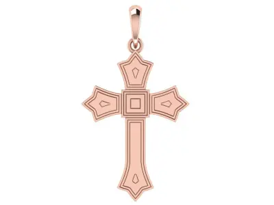 CROSS PENDANT CR140 3D print model