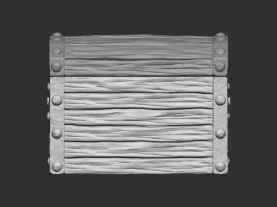 Pirate chest 3D print model purchase