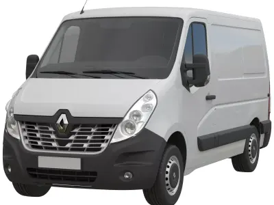 Renault Master 2015 PanelVan L1H1 3D model