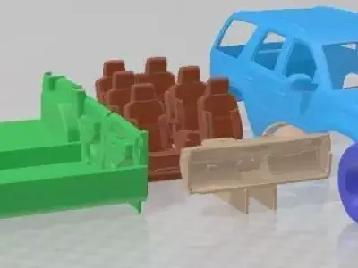 GMC Yukon Denali 2012 Printable Car 3D print model