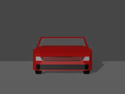 Low poly sports car Free low-poly 3D model by the0nlyking0615