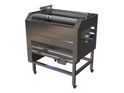 Potato Brush Pillar  3D model