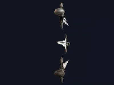 Dark Lord Sword Low-poly 3D model purchase