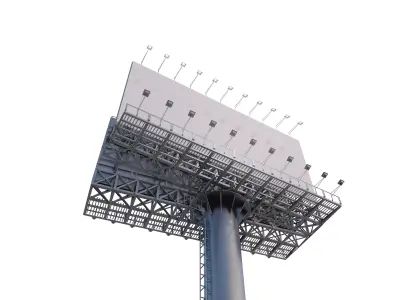 Billboard empty 3D model purchase