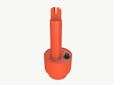 voltage detector Low-poly 3D model