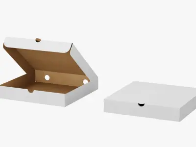 Pizza Box 3D model