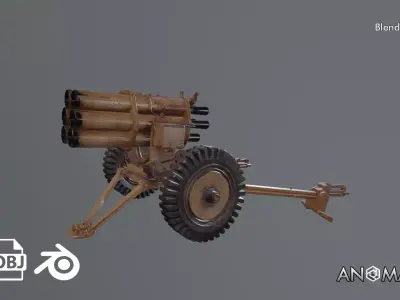 nebelwerfer 3D model