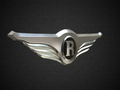 riich logo 3D model