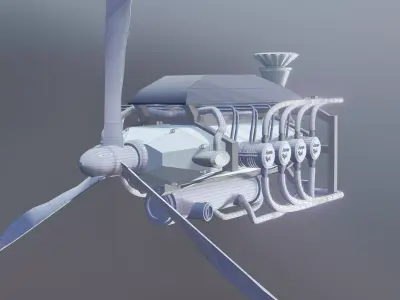 Light Engine Design 3D model