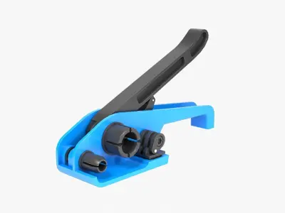 Strap Tensioner Low-poly 3D model