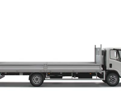 Nissan Atlas H43 Rigid body truck 2021 3D model