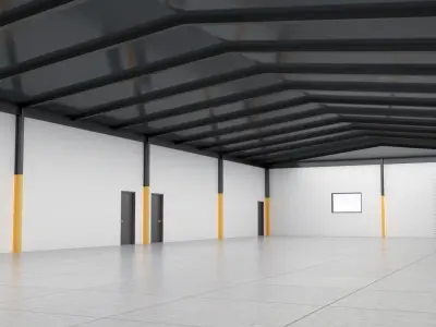 Commercial-006 Warehouse 3D model